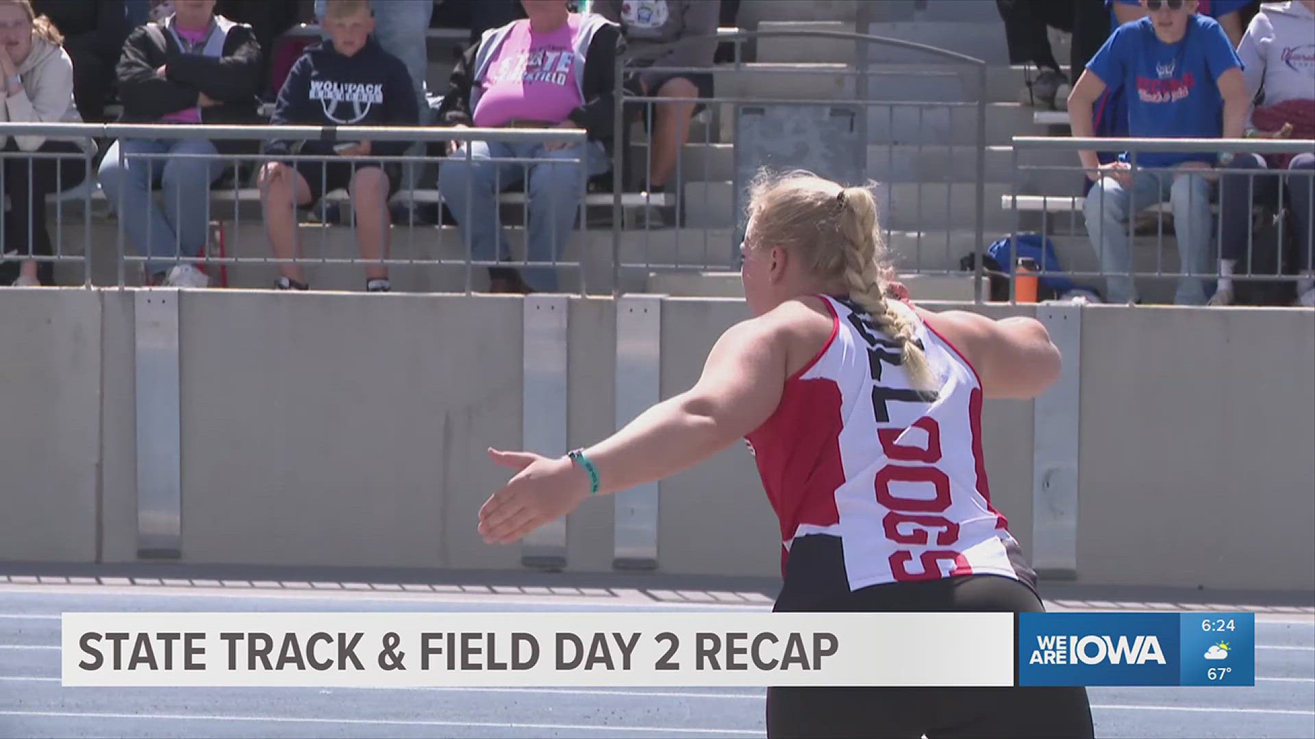 From the morning session of Day 2 of state track and field, things got off to a great start from the beautiful weather to some historic performances.