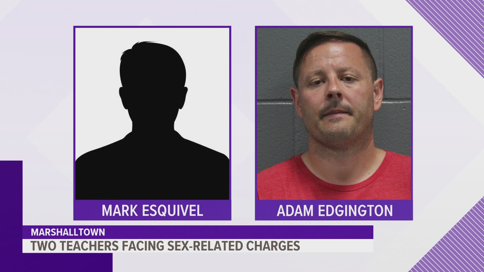 Two teachers in the district were arrested within a week of each other for inappropriate sexual contact with students, according to police.