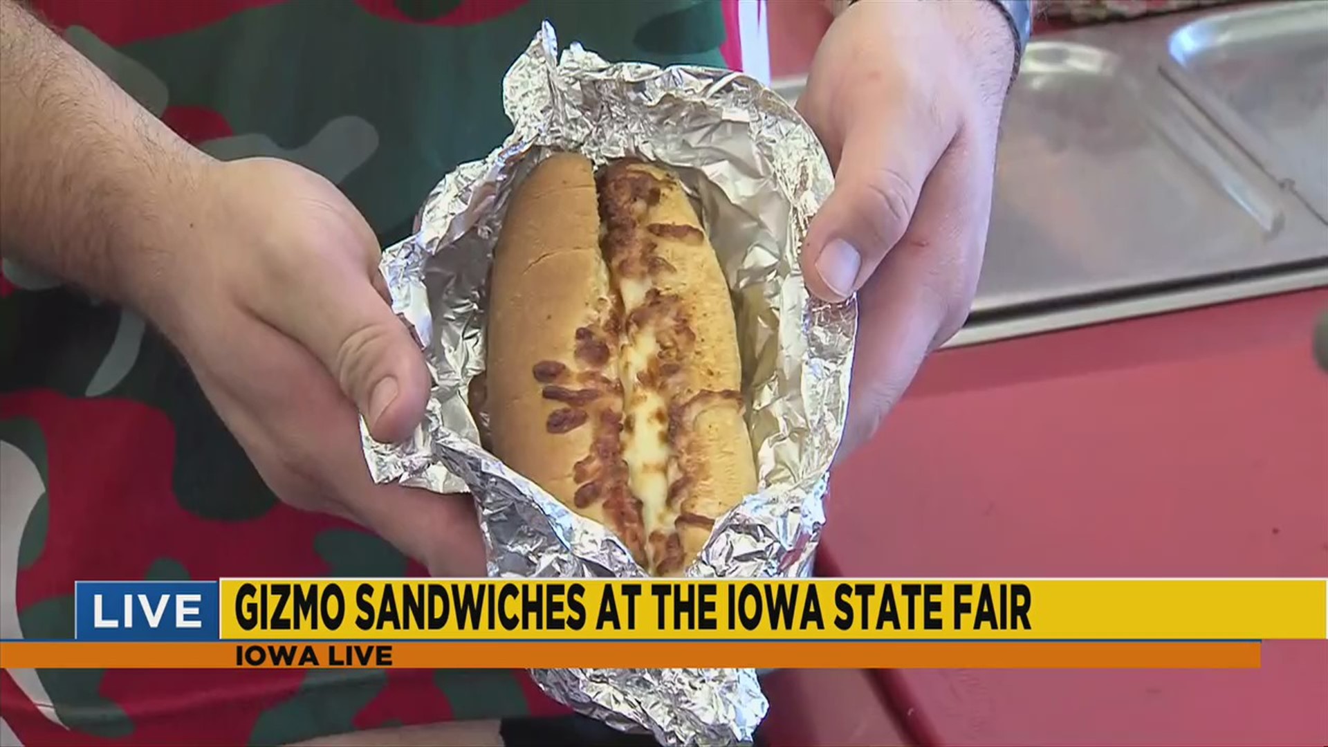 Iowa State Fair Gizmo Sandwiches
