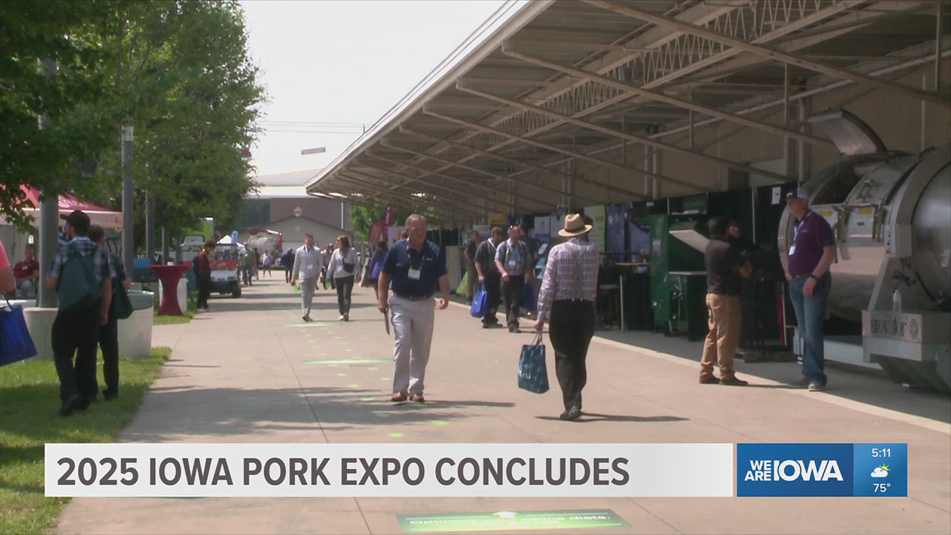 The event is the largest pork-specific trade show in the world.
