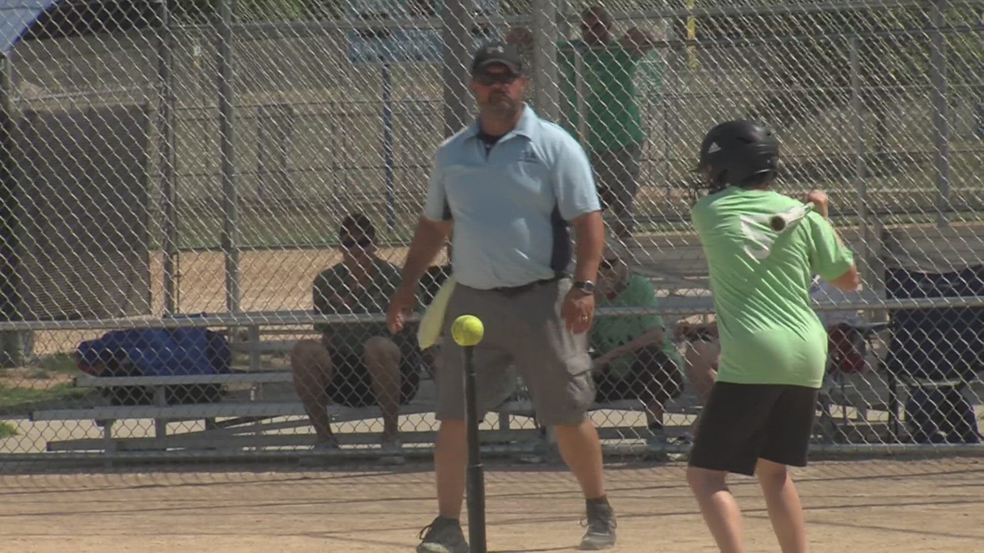 Nearly 30 teams competed in slow-pitch softball games at the 2023 Special Olympics State Softball Tournament in Ankeny.