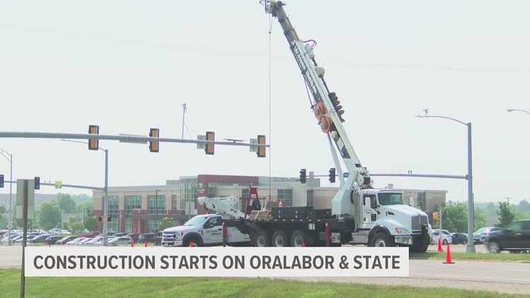 Here are the major construction projects along Ankeny roads