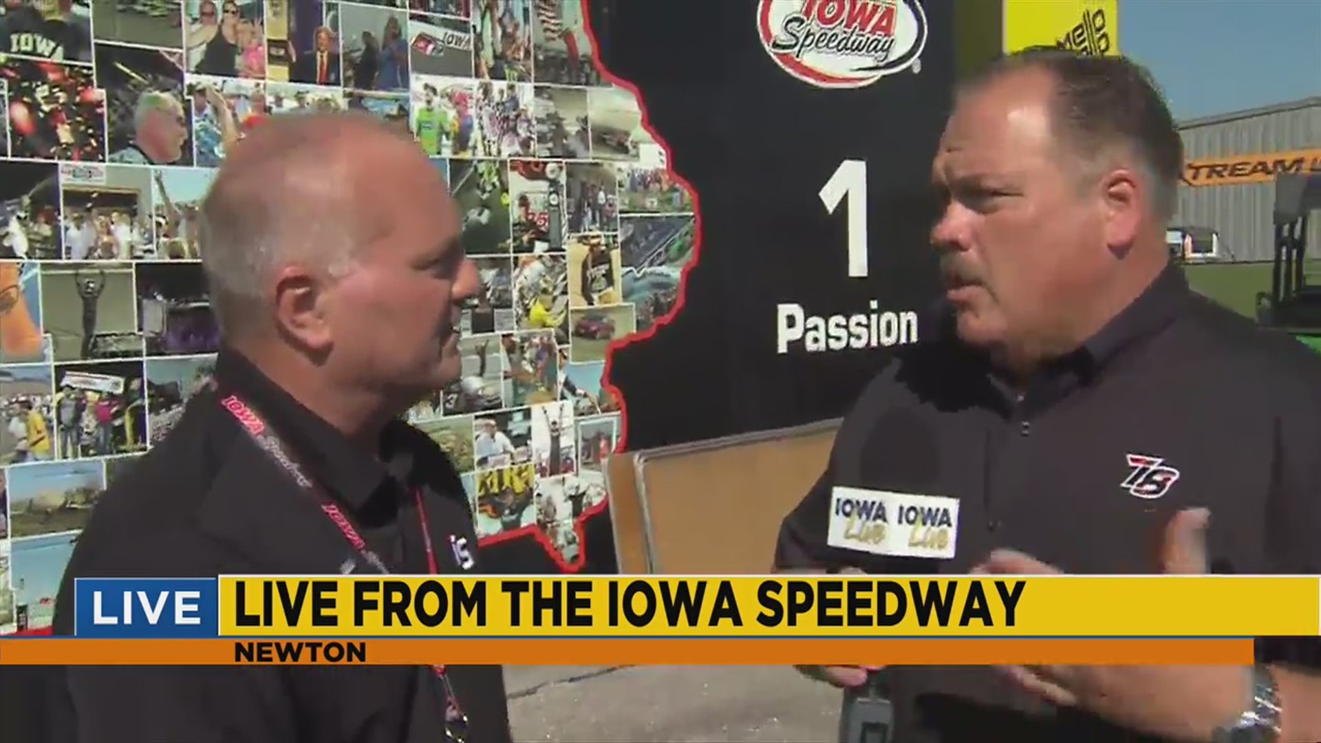 Live with the Iowa Speedway President: keeping cool this weekend