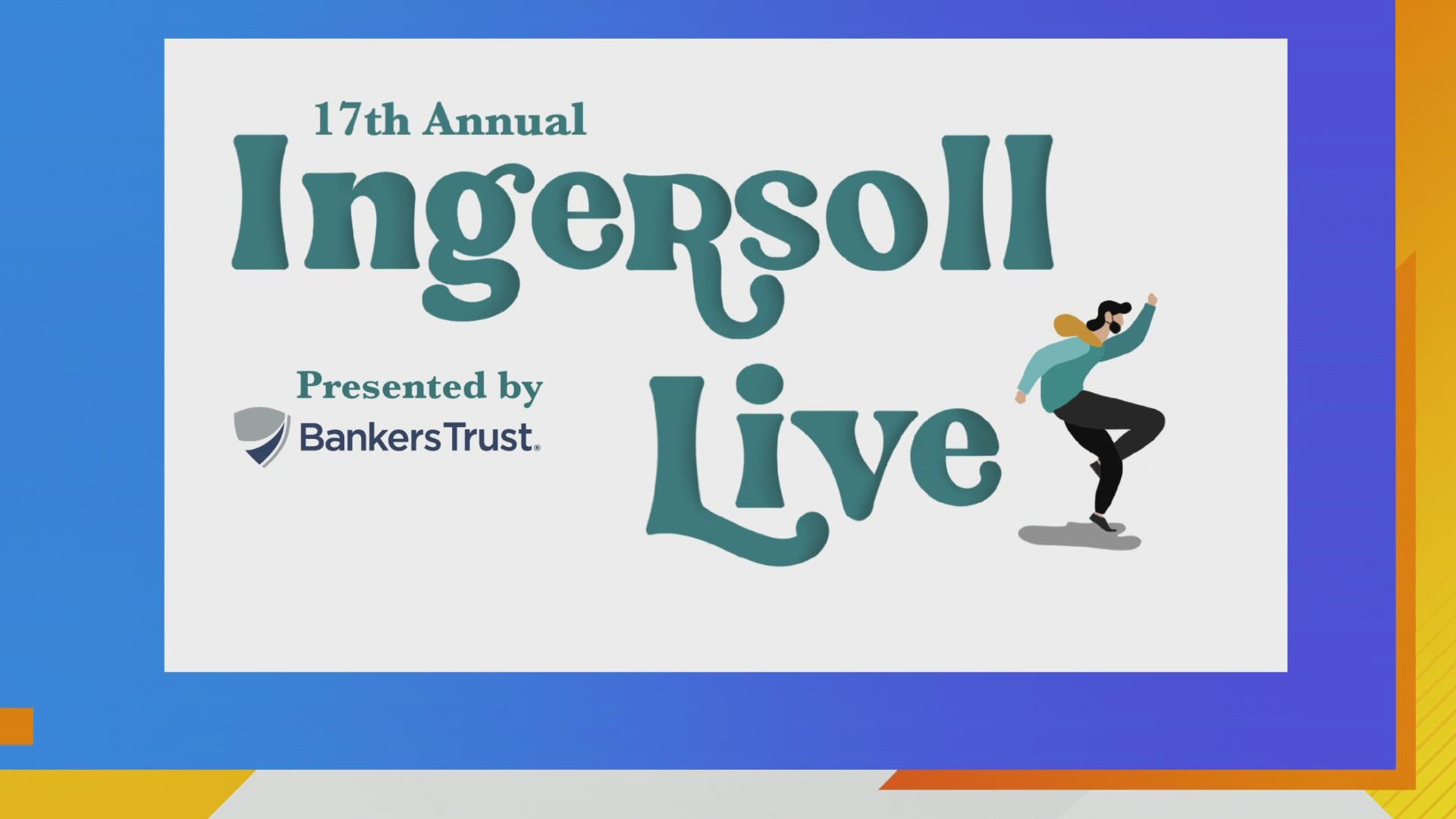 Kris Maggard, Executive Director-The Avenues of Ingersoll & Grand, talks about the 17th Annual INGERSOLL LIVE event happening THIS Saturday August 28, 2021