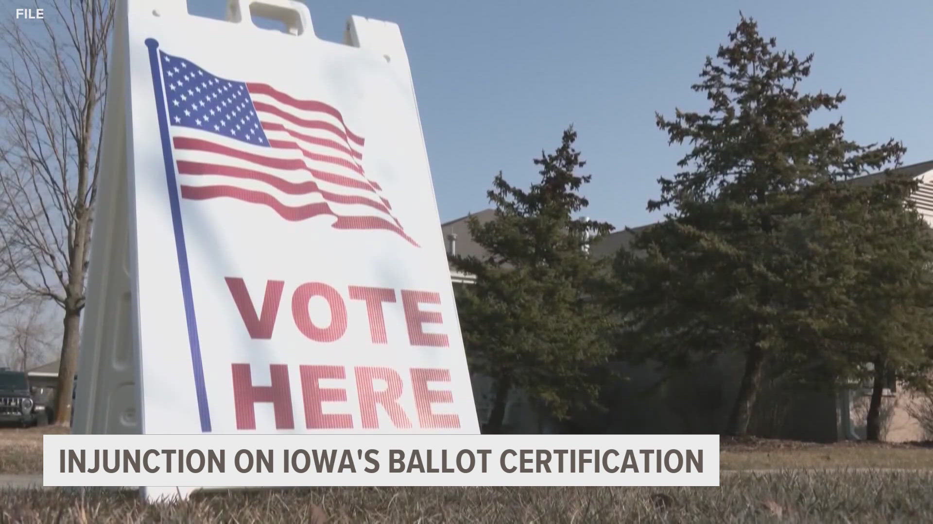 Three congressional candidates were originally removed from Iowa's ballot by a state panel, now they still have a chance to see their names on the ticket.