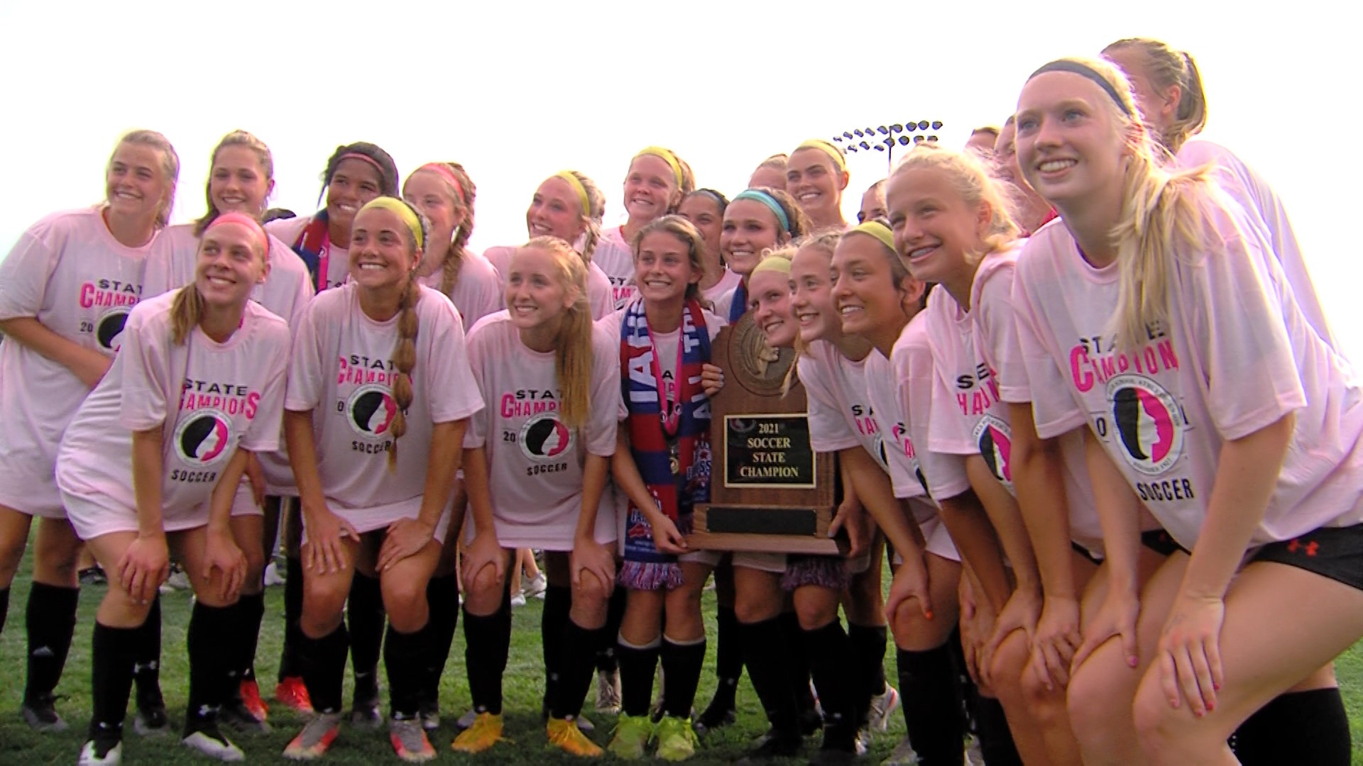 WDM Valley edged defending 3A champions, Ankeny, 1-0 in the 3A title game. It's their seventh championship in girls soccer.