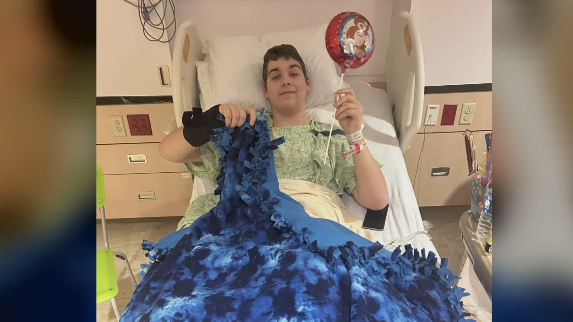 Perry High School shooting victim Corey Hoffman has a long road to recovery ahead of him.