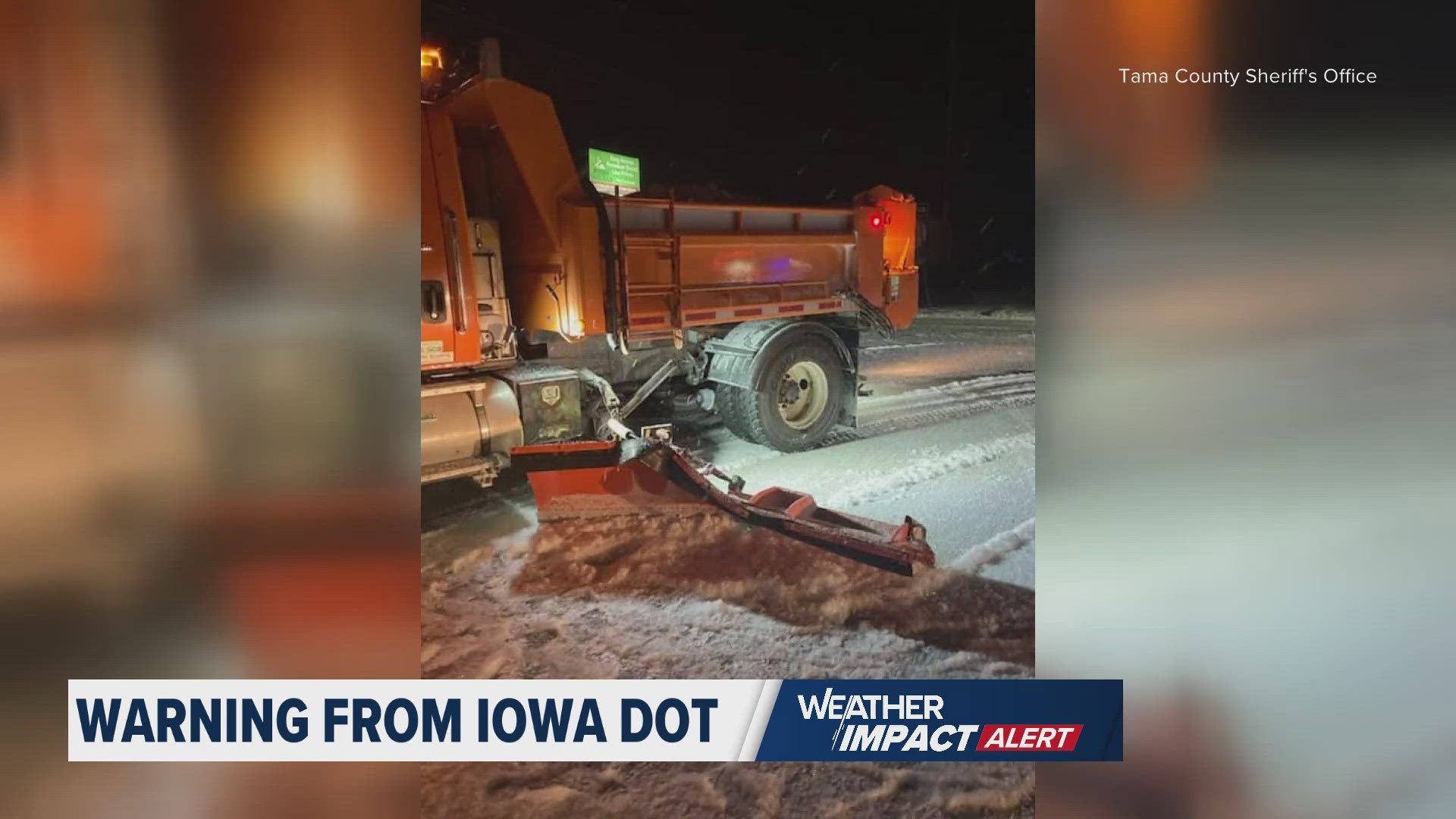 The DOT says do not pass on the shoulder-side of a plow.