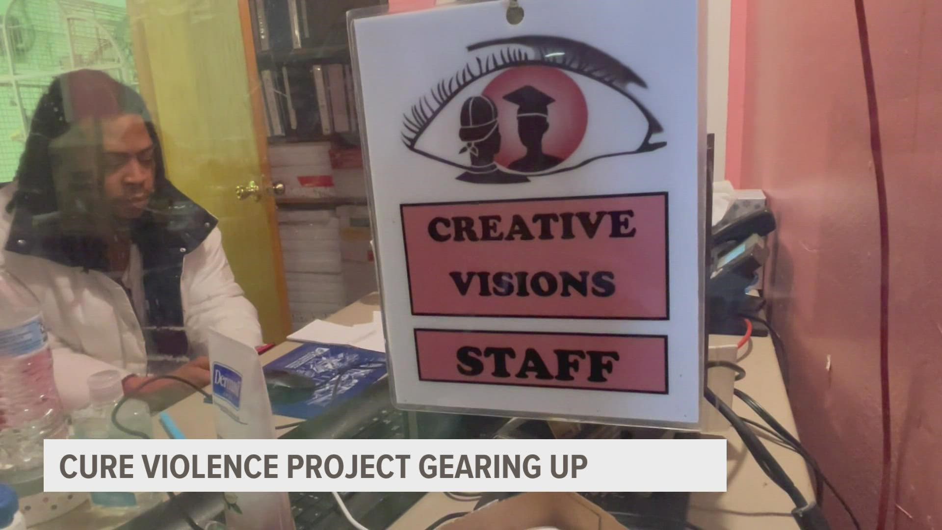 The partnership between Creative Visions and the City of Des Moines is working to tackle gun violence.