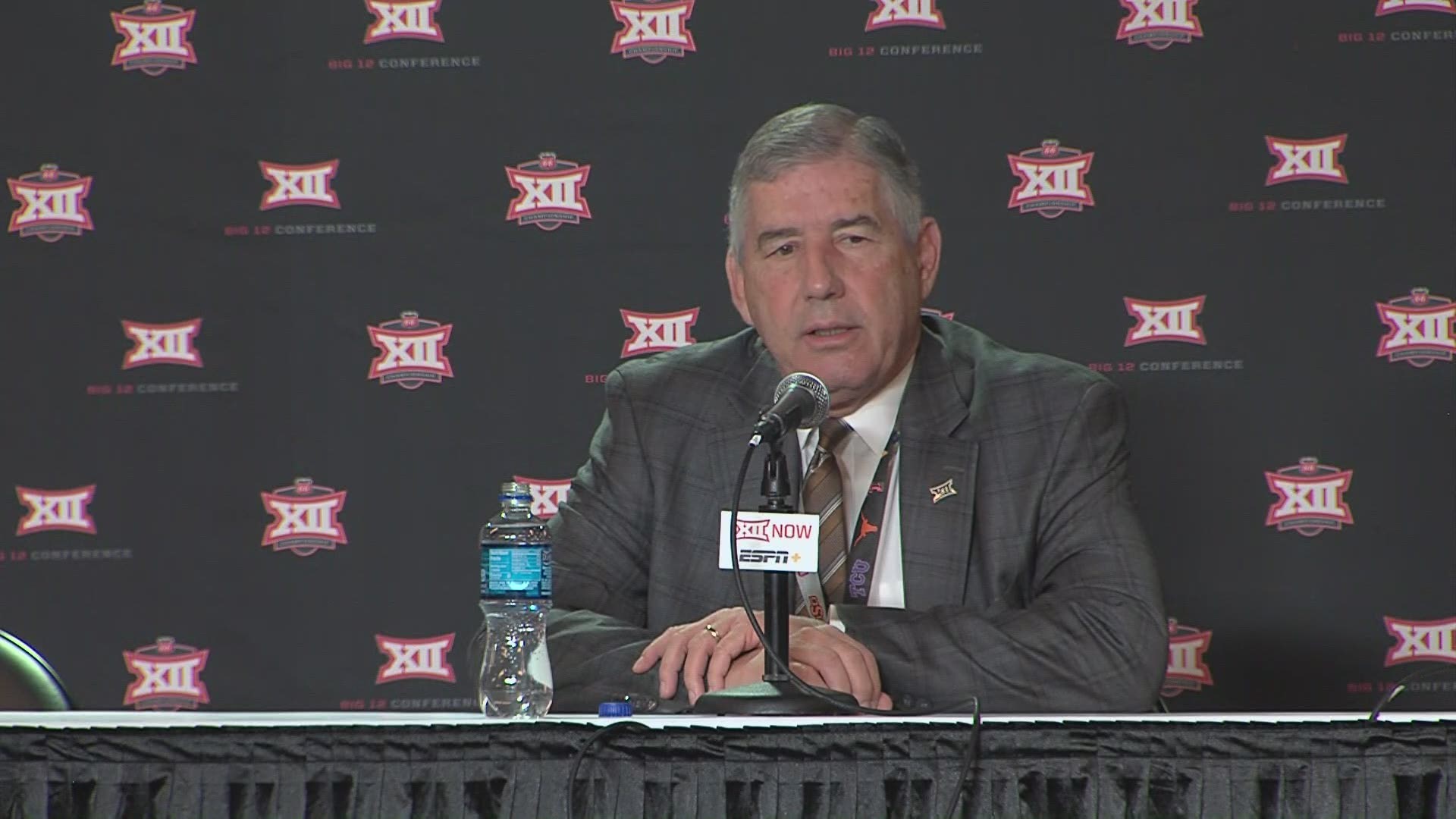 "We believe this is the right thing," Big 12 Commissioner Bob Bowlsby said.