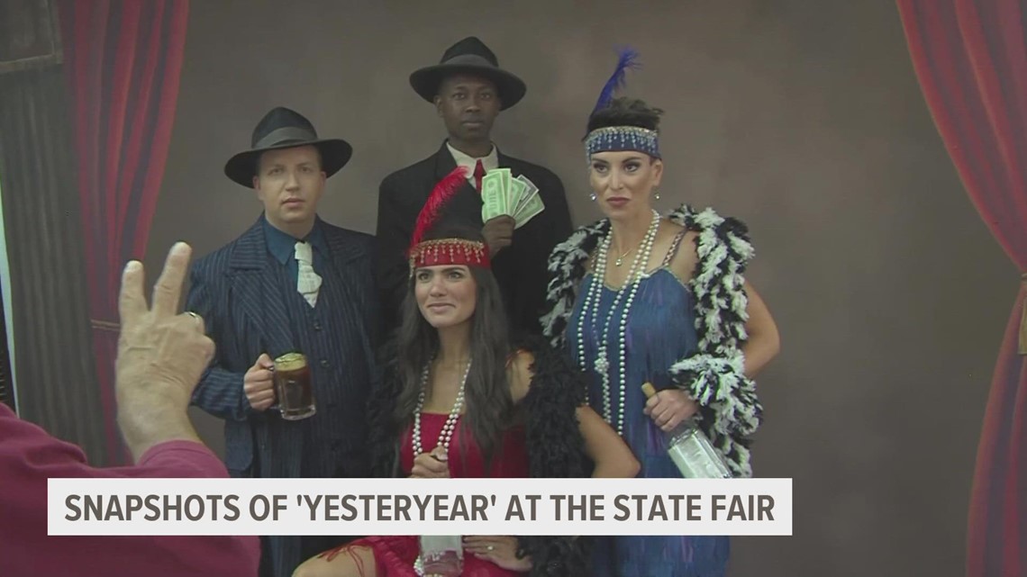 Local 5's Good Morning Iowa team travels back in time at the Iowa State Fair