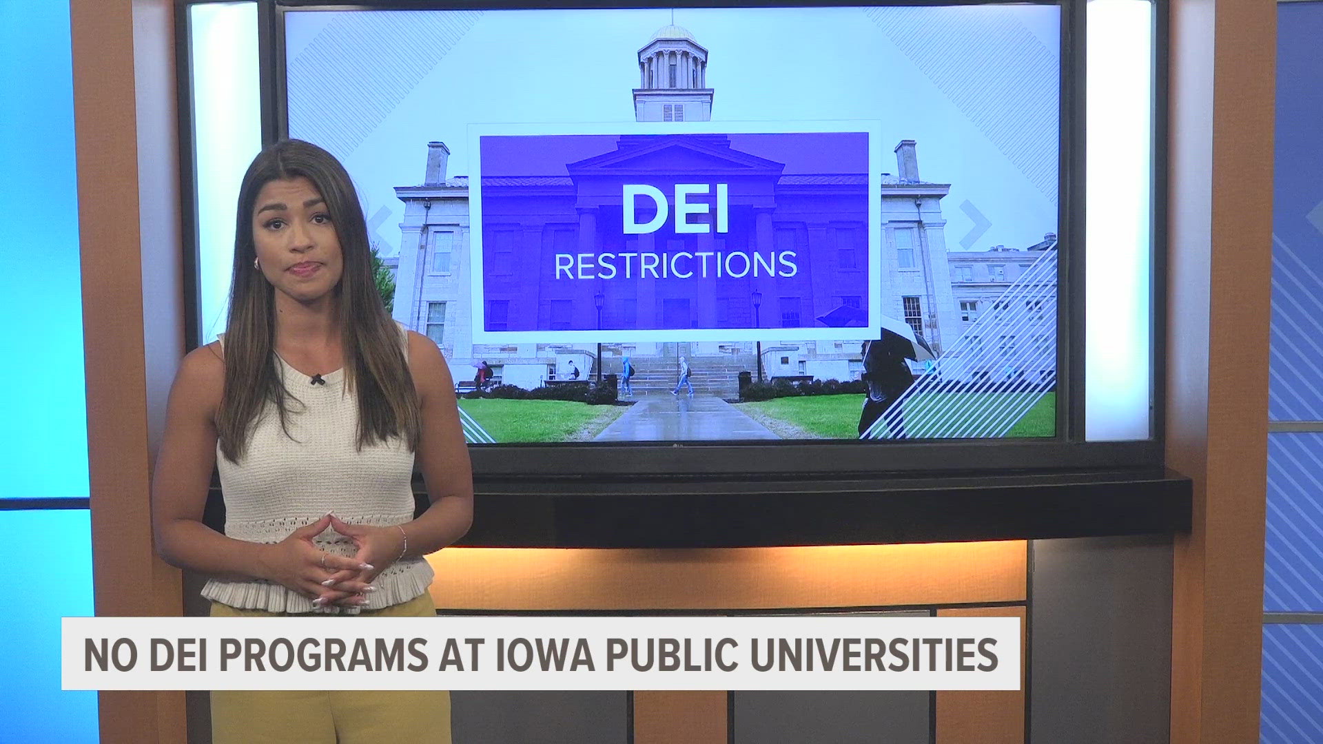 Local 5 reached out to the school presidents at University of Iowa, Iowa State and Northern Iowa about the DEI changes. All three declined to be interviewed.