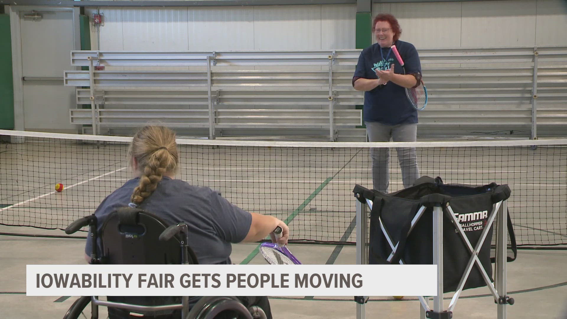 The fair gives people impacted by spinal cord injuries or other mobility impairments a chance to get moving with indoor and outdoor adaptive sports.