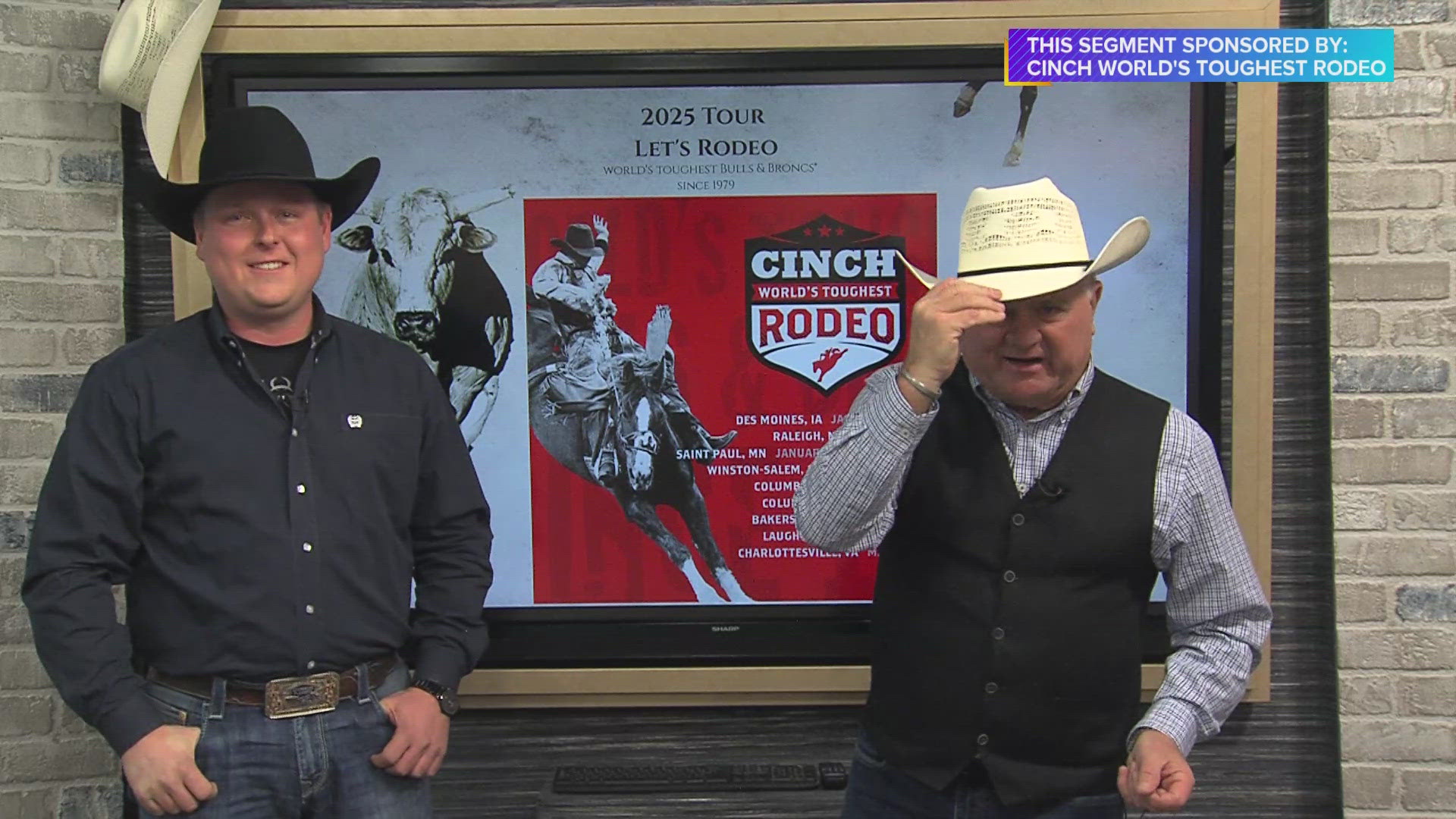 CINCH World's Toughest Rodeo starts their 2025 Tour in Des Moines at Wells Fargo Arena Friday night starting at 6pm. | Paid Content