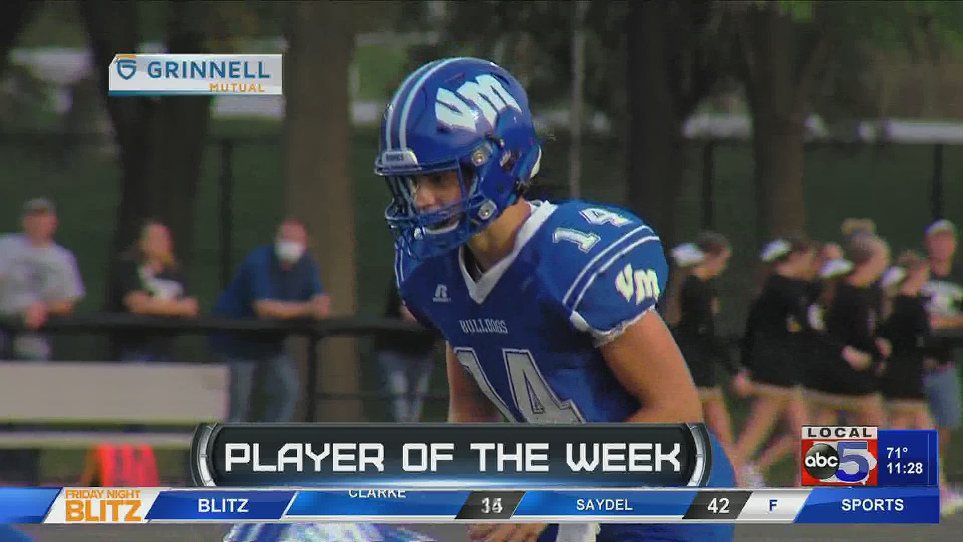 Blitz Week 5: Grinnell Mutual Player of the Week