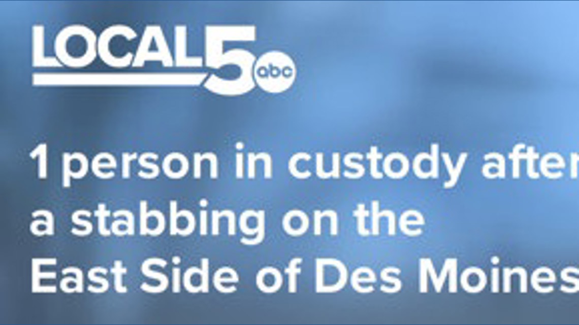 1 person in custody after stabbing in Des Moines | weareiowa.com