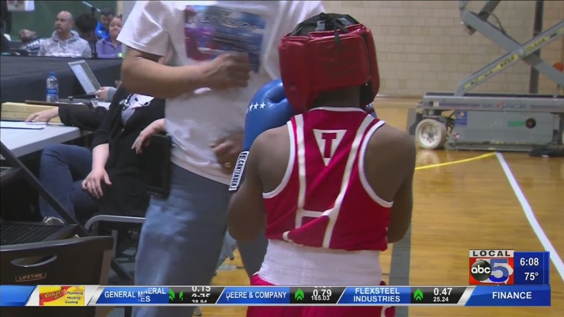 Des Moines boxing club hosts The Franklin