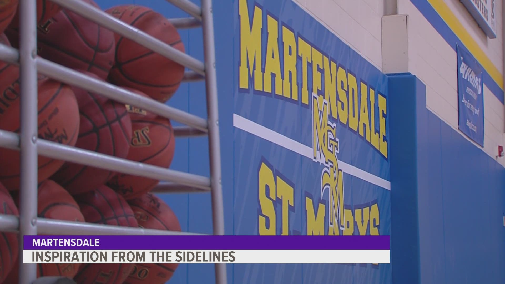 Martensdale-St. Marys is chasing its first state title, but they're doing it one player short.
