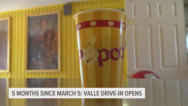 Valle Drive-In to reopen after March 5 tornado, showing the film 'Twister'