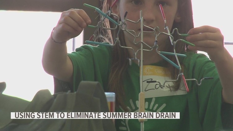 STEM camp helps prevent summer brain drain in kids