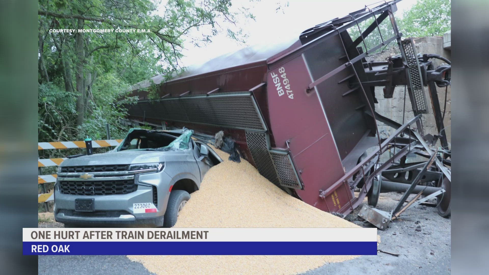 This is the third train derailment in Iowa in the last two weeks.