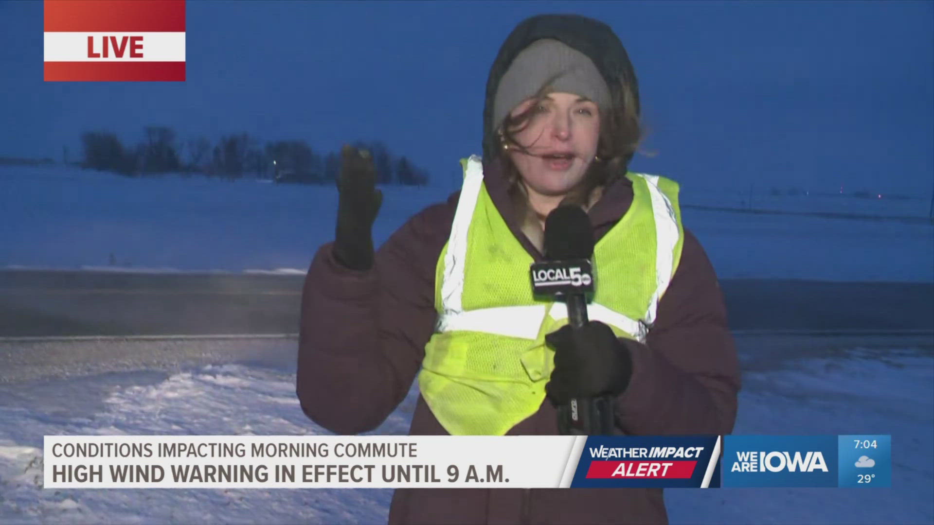 High Wind Warning in effect until 9 a.m. Wednesday | 7:05 a.m. update ...