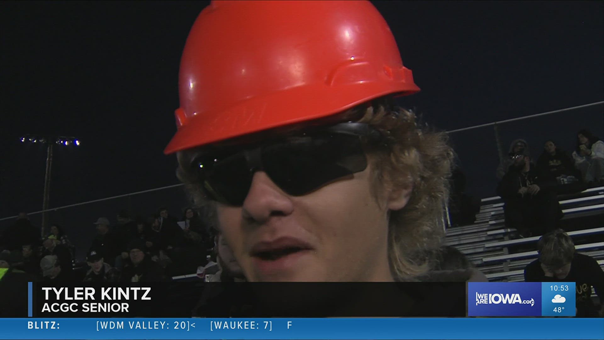 The whole season is a build up to one location: The UNI Dome. That's what the fans cheer for, including our Fan of the Game, Tyler Kintz of AC/GC.