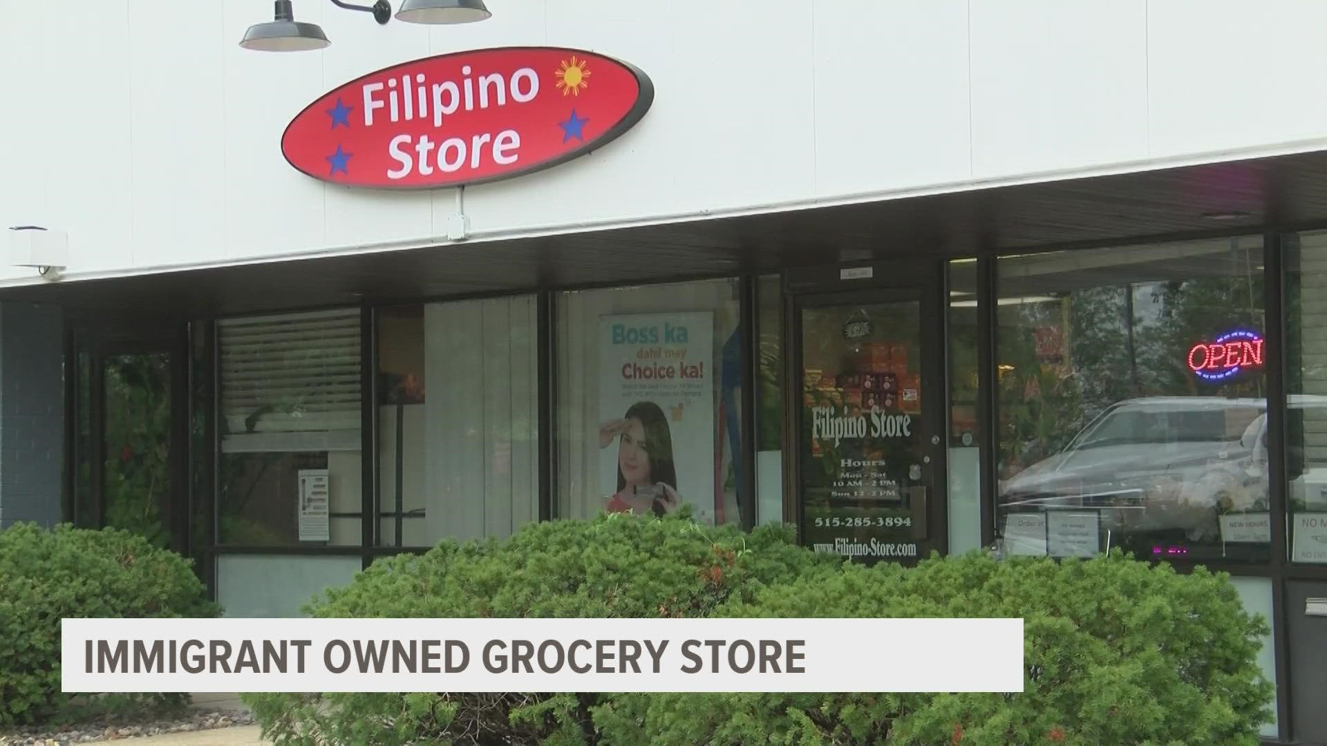 The Filipino Store on the southside of Des Moines has been open since the early 2000s. The owner said she and her husband opened it to fill a need in the community.