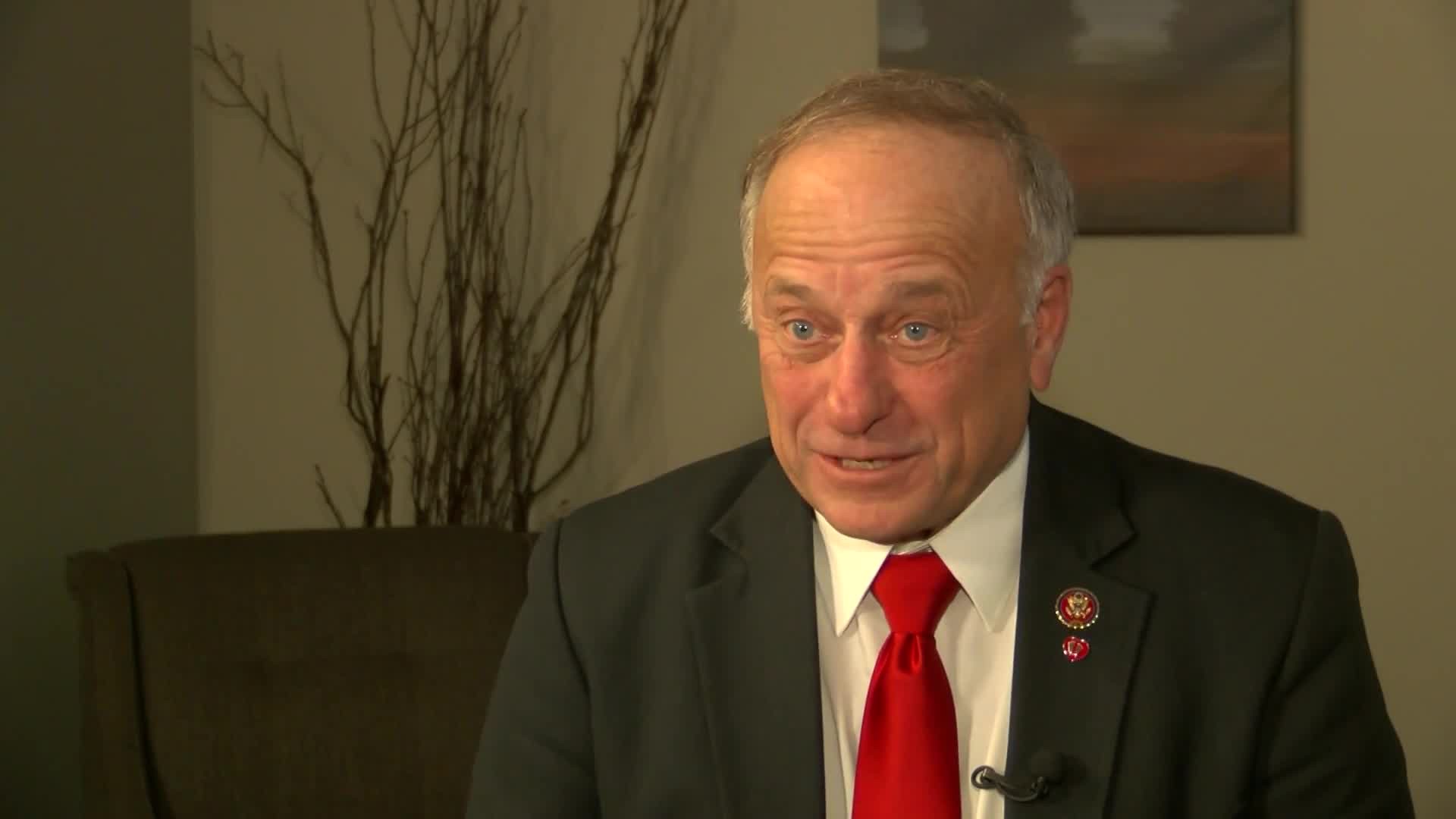 Rep. Steve King talks about his Republican primary challengers