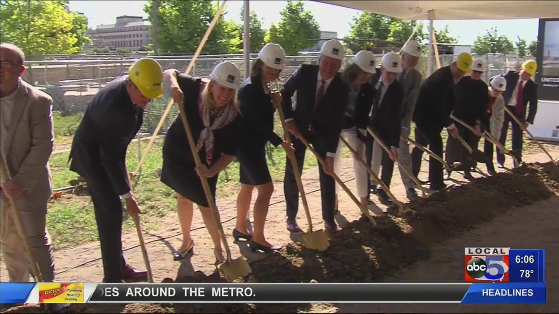 Groundbreaking for new federal courthouse in DSM