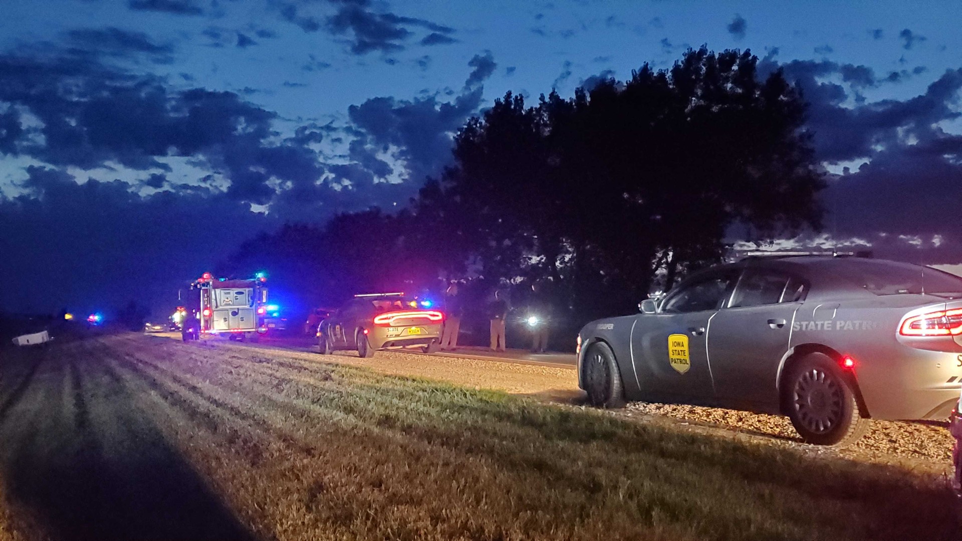 Iowa State Patrol identifies 6 victims in rural Dallas County crash