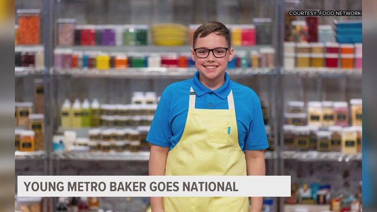 13-year-old Clive baker to be featured on Food Network