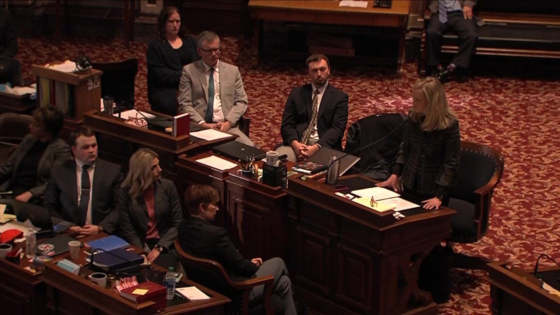 Iowa Senate votes for legislation stating the state Constitution doesn't protect abortion rights