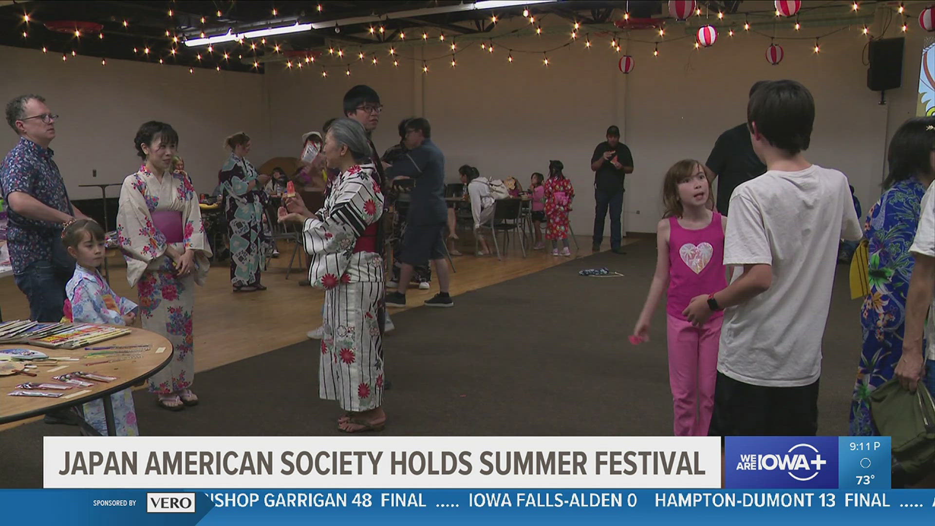 Guests were encouraged to wear their favorite kimono or summer outfit, as well learn a traditional Japanese dance.