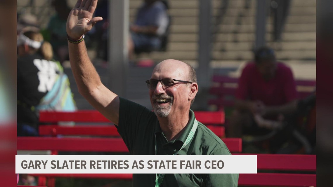 Retiring Iowa State Fair CEO Gary Slater shares his future plans