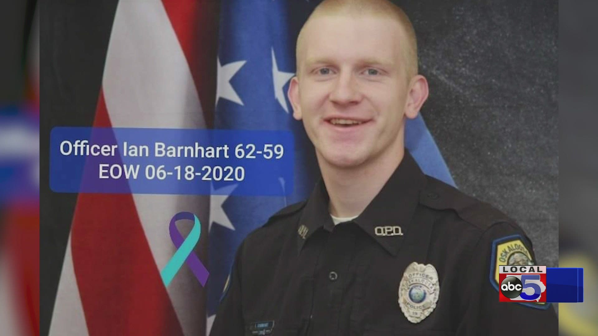 Oskaloosa Police Officer Ian Barnhart was found dead on Thursday, in what the Mahaska County Sheriff's Office is ruling a suicide.