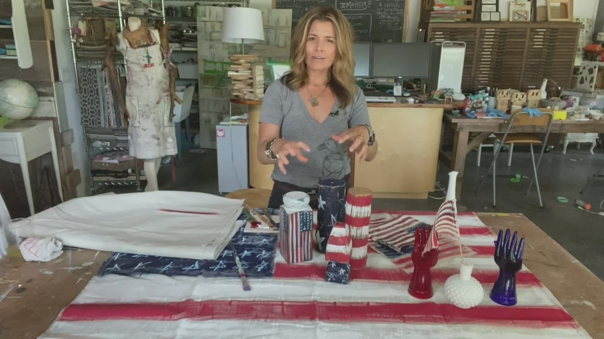 'Iowa Live' co-host Michele Brown shares some festive, patriotic projects ahead of the 4th of July!