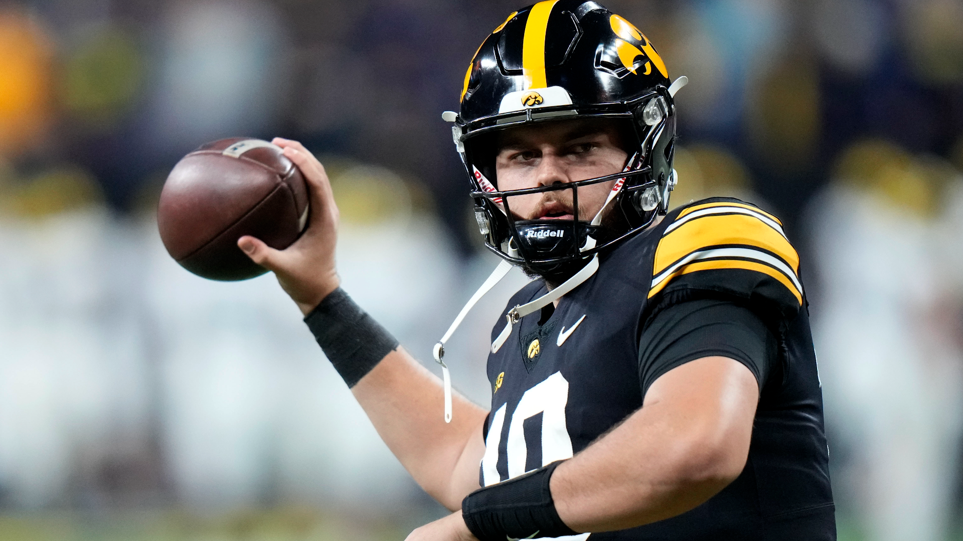 Hill started nine games for Iowa in 2023, leading the Hawkeyes to a Big Ten West title and Big Ten Championship game berth.