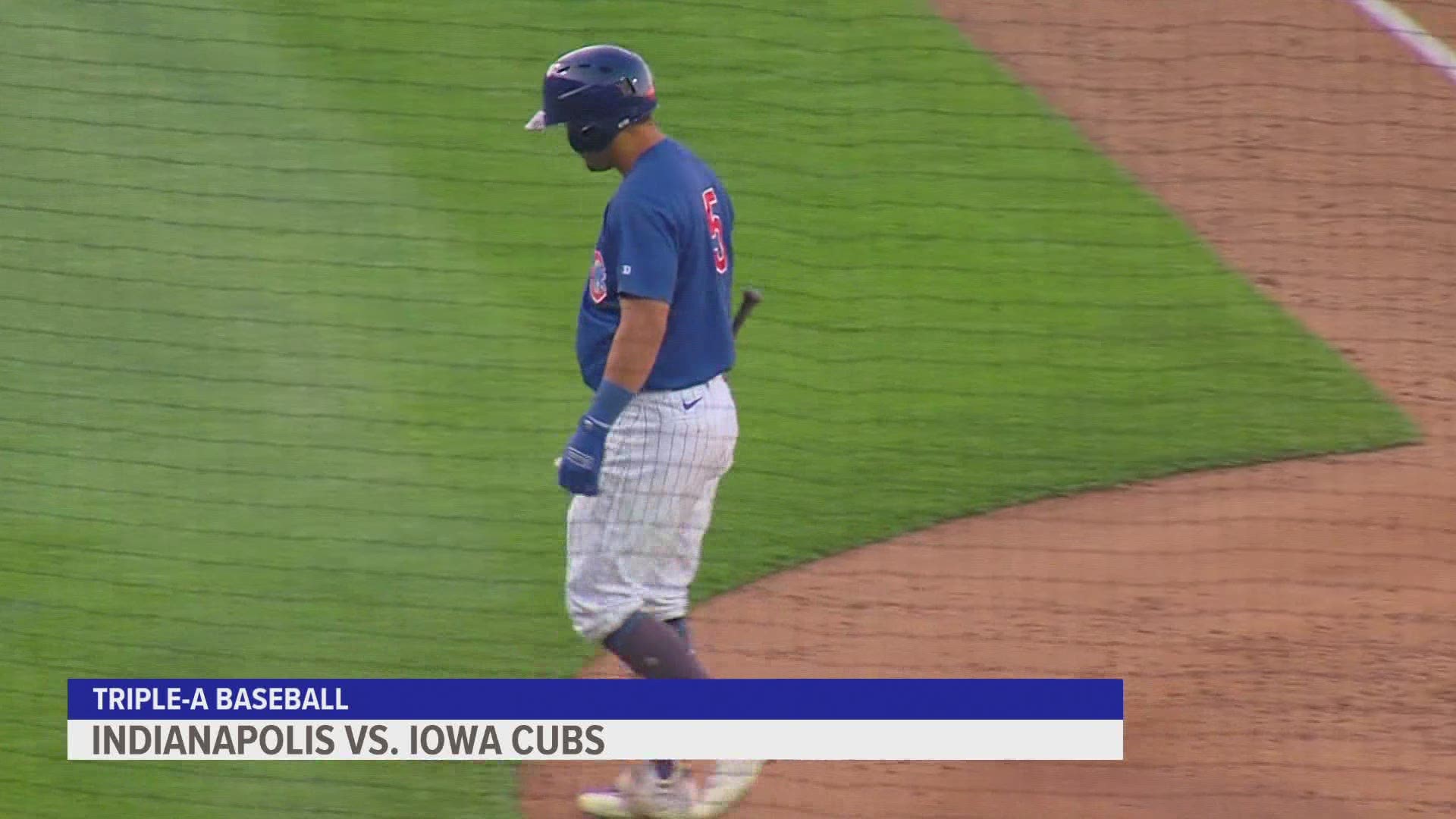 The Iowa Cubs fall in their opener 3-0 to Indianapolis. Still, fans were happy to be back at the ballpark.