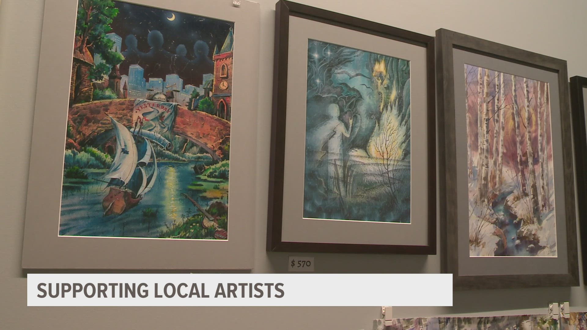 Artists told Local 5 that the event brought new faces to see their work.