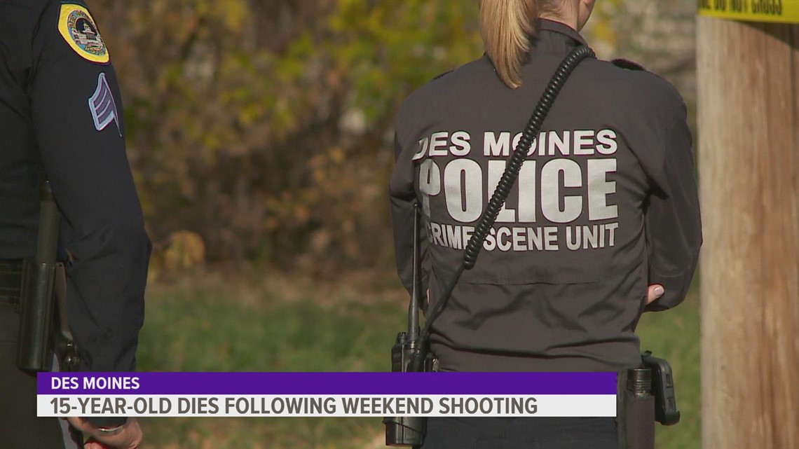 Des Moines police update on shooting, robbery investigation