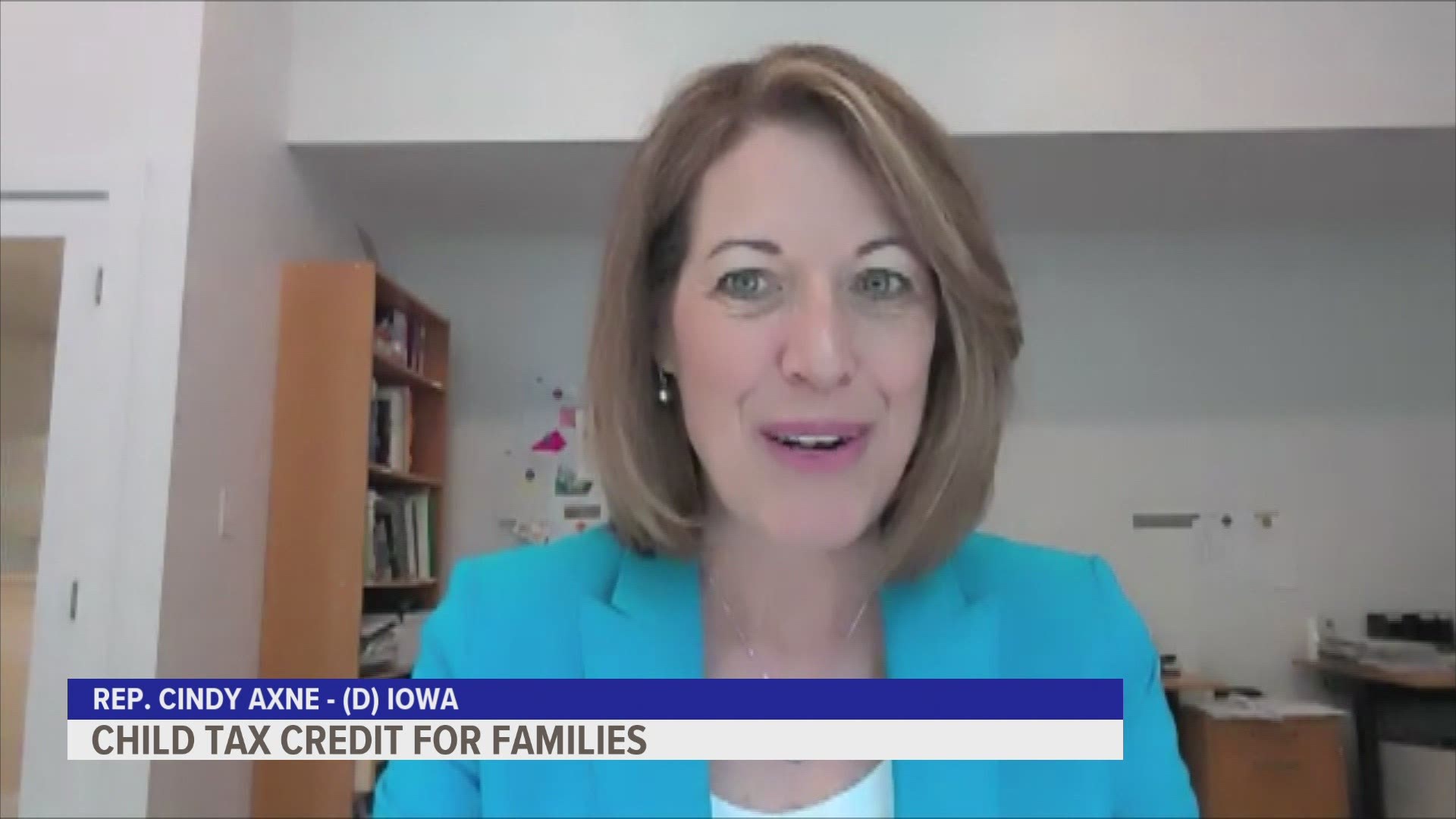 Rep. Cindy Axne shares the benefits of the monthly child tax care credit payments