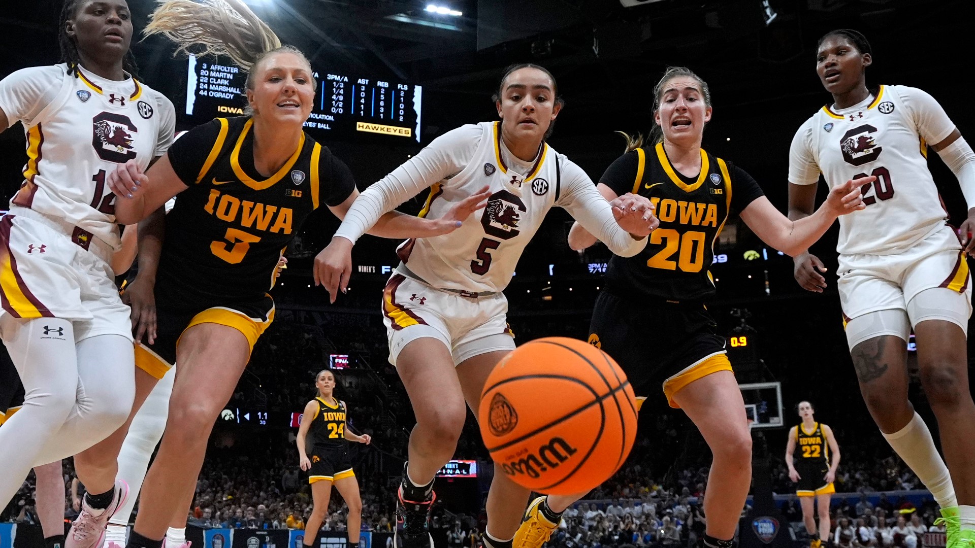 Dawn Staley and South Carolina completed their perfect season, ending Caitlin Clark’s historic college career with an 87-75 win over Iowa in the NCAA championship.