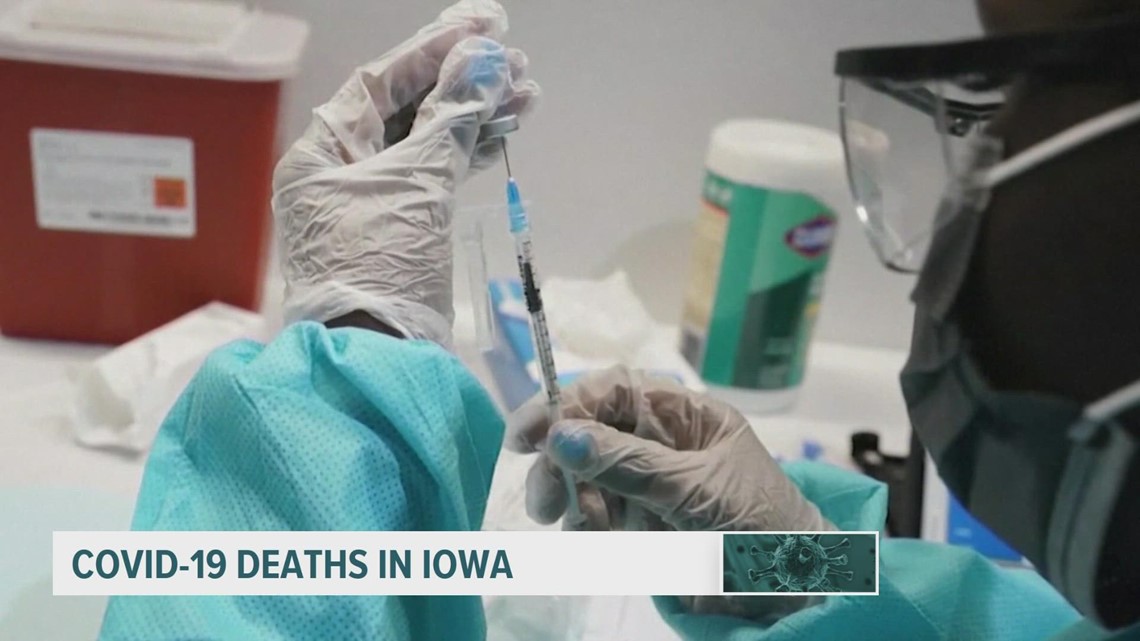 Iowa COVID-19 deaths to date in 2022 surpass 2021
