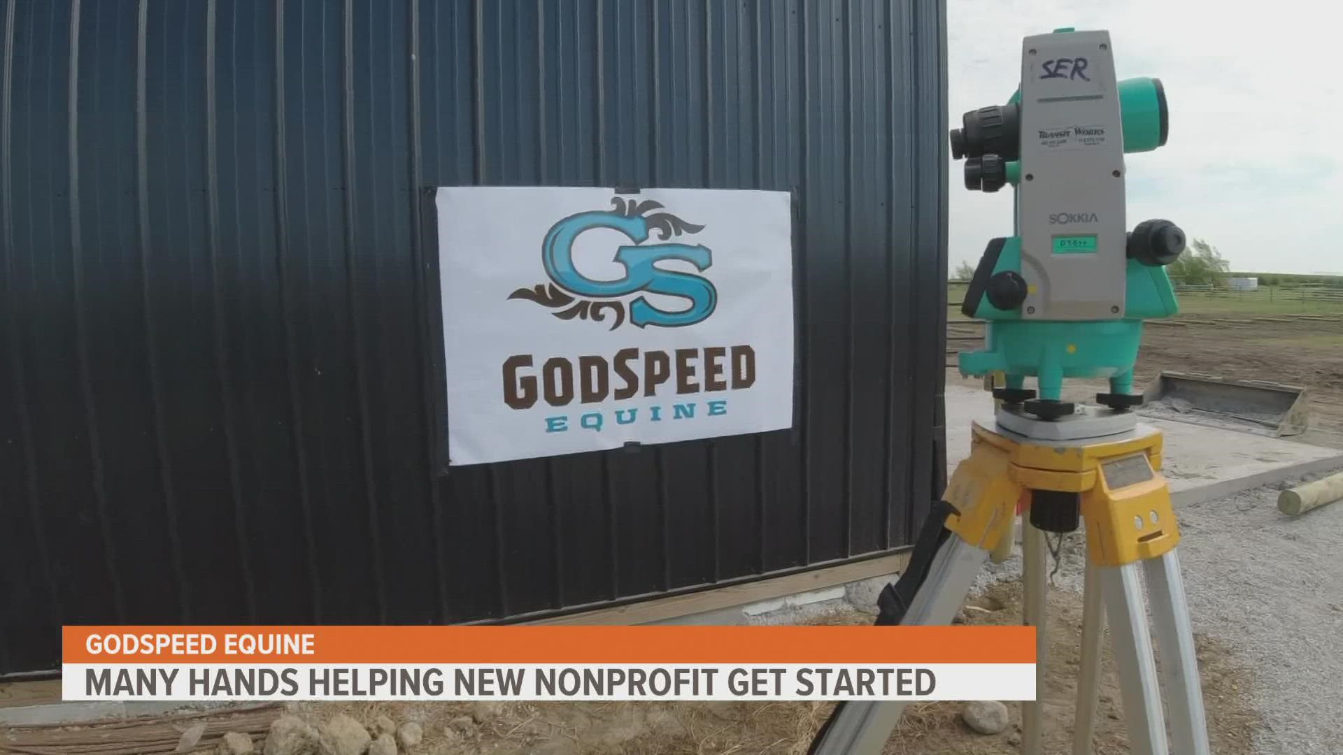 GodSpeed Equine is looking to open this October, offering assistance to at risk youth in the area
