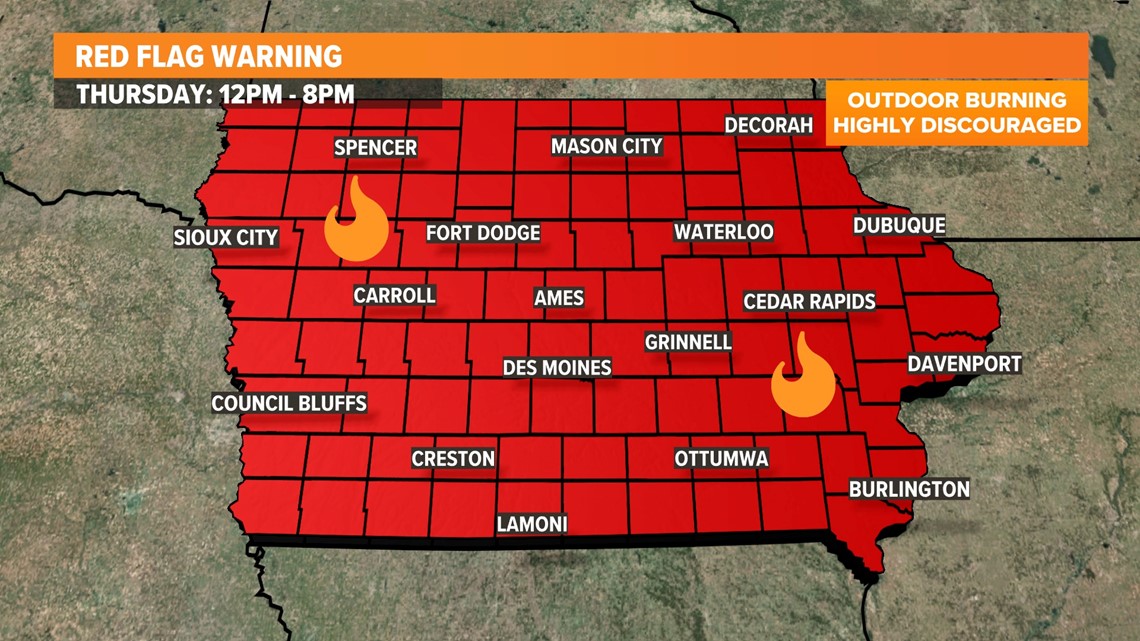 Iowa weather, explained What is a Red Flag Warning?
