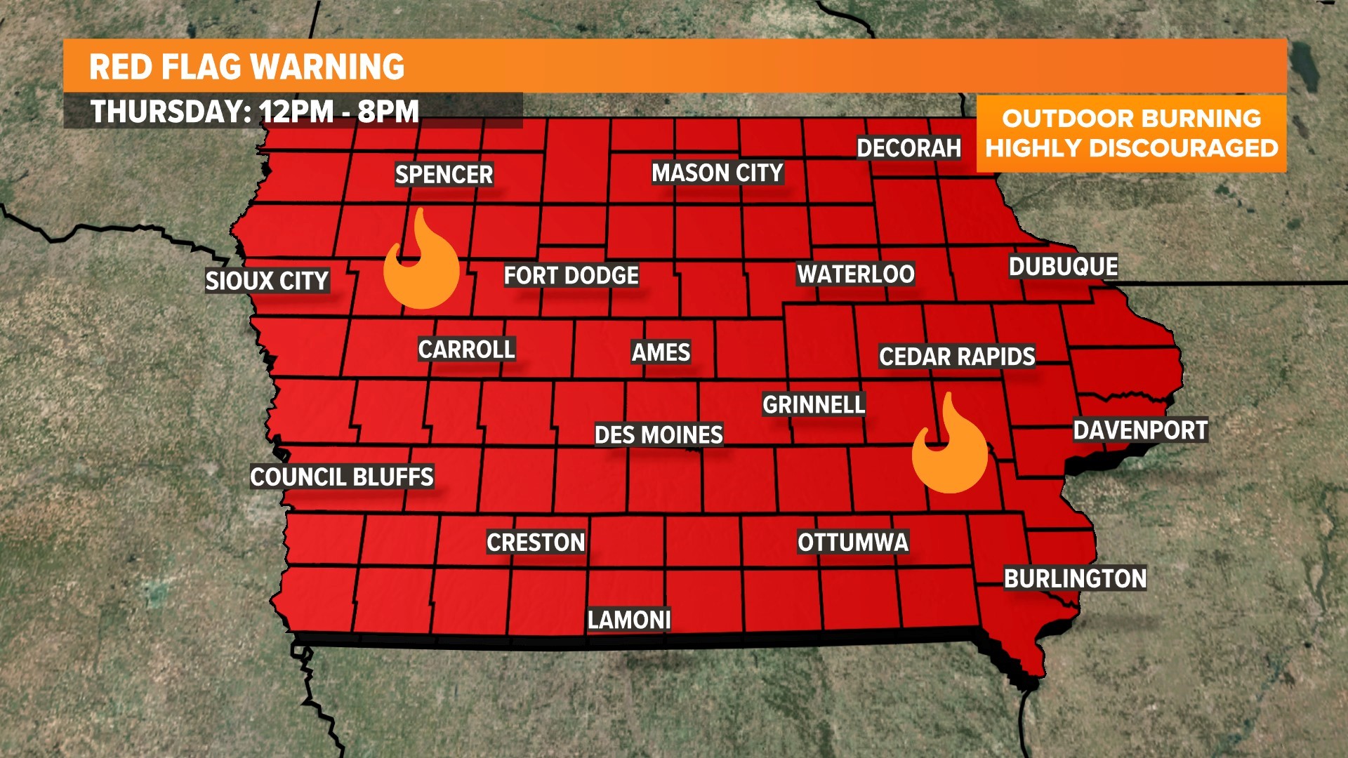 Iowa weather, explained What is a Red Flag Warning?