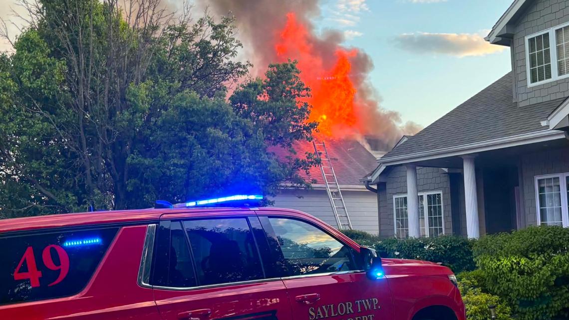 Sunday house fire in Johnston likely 'total loss'