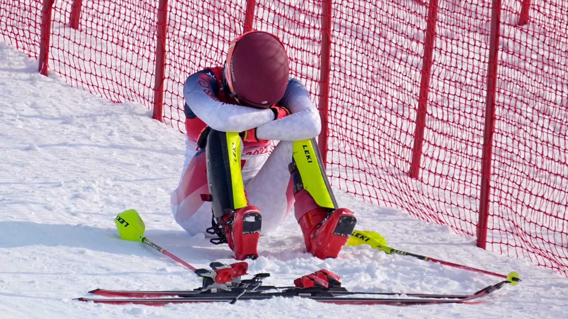 American Mikaela Shiffrin did something that's only happened to her three times in the past eight years.