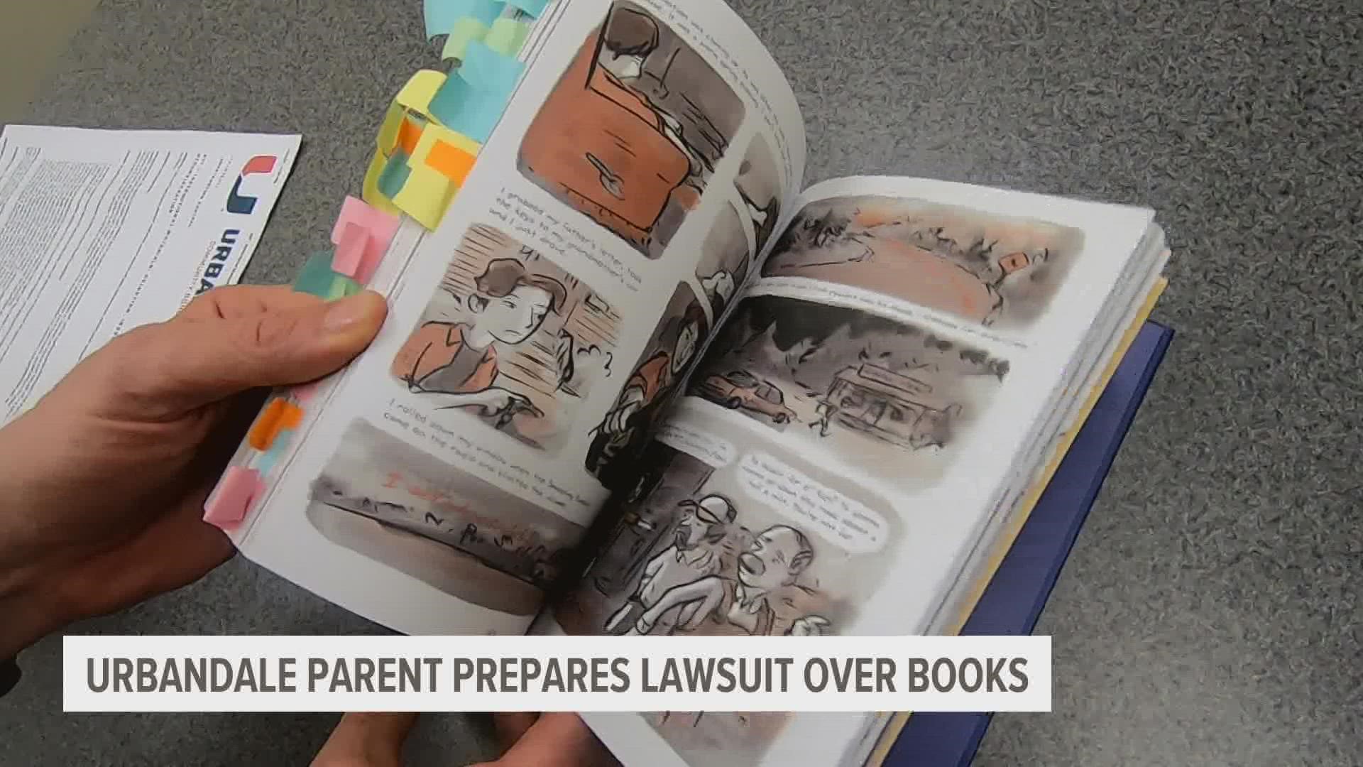 Dennis Murphy say the books in question are vulgar, pornographic, and racially insensitive. He says he and other parents are working with lawmakers on legislation.